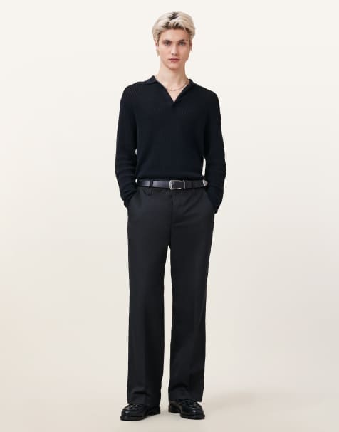 AllSaints – Tanner – Hose in Schwarz - view 1
