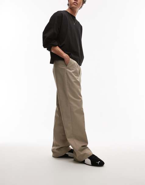 Allsaints tanner trouser in hammock taupe - view 1