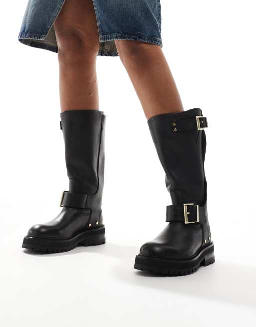 Biker boots all saints online