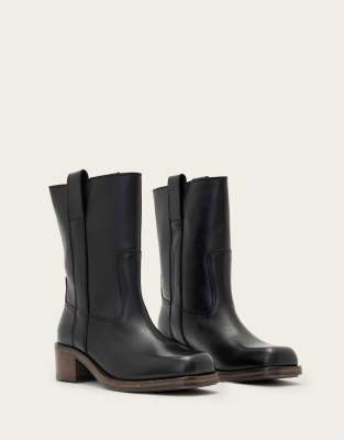 AllSaints - Terri - Stiefel in Schwarz