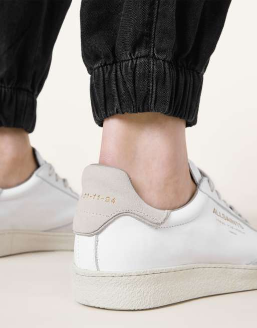 AllSaints Thelma sneaker in white, 4 of 4