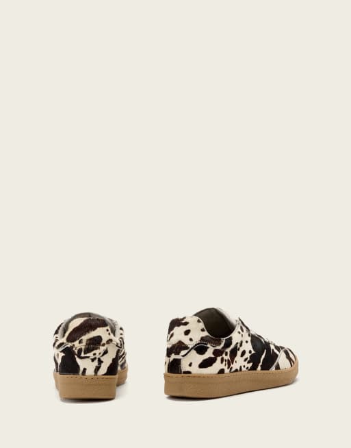 AllSaints - Thelma - Sneakers con stampa pezzata, 3 di 4