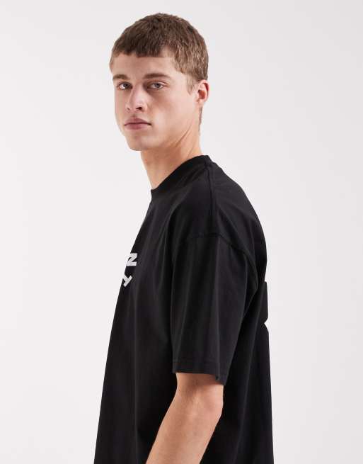 AllSaints – Tierra – Kurzärmliges T-Shirt in Schwarz mit Rundhalsausschnitt, 5 von 5
