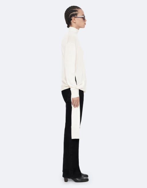 AllSaints Tilley pull en blanc agate, 6 de 7