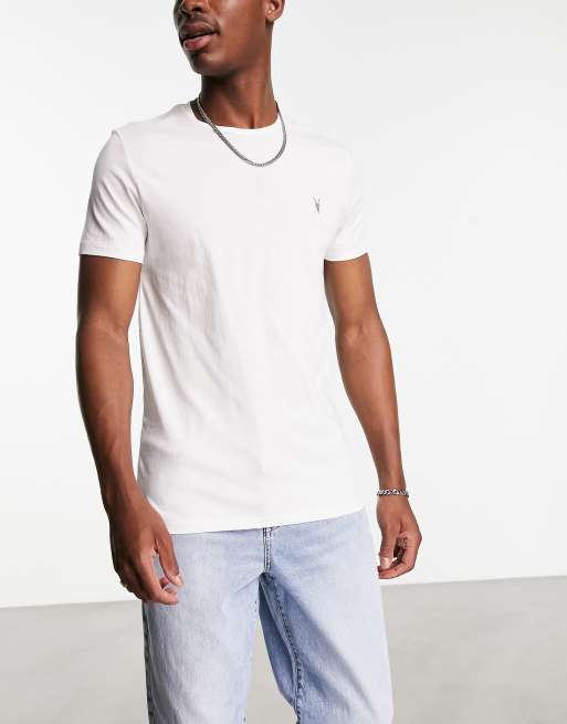 AllSaints Tonic 3 pack crew neck T-shirt in multi, 4 of 4