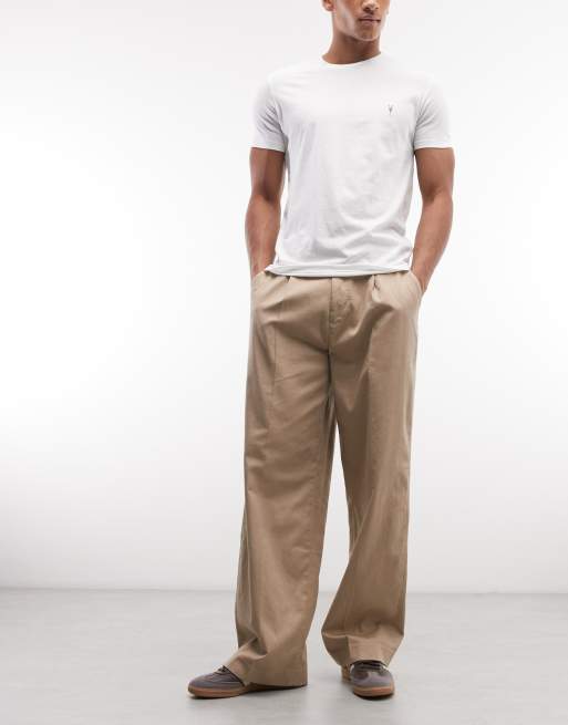 AllSaints - Tonic - Confezione da 3 T-shirt a maniche corte con logo verde, bianca e grigia, 3 di 5