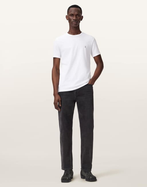 AllSaints - Tonic - Set van 3 T-shirts met ronde hals en korte mouwen in multi, 2 van 7