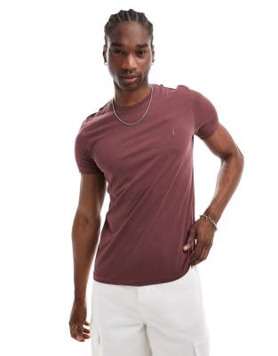 Tonic t-shirt in deep red