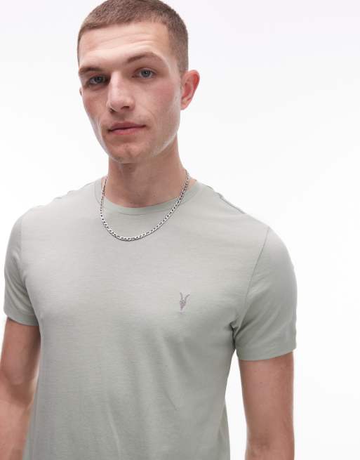 AllSaints – Tonic – T-Shirt in Mineralgrün, 2 von 4