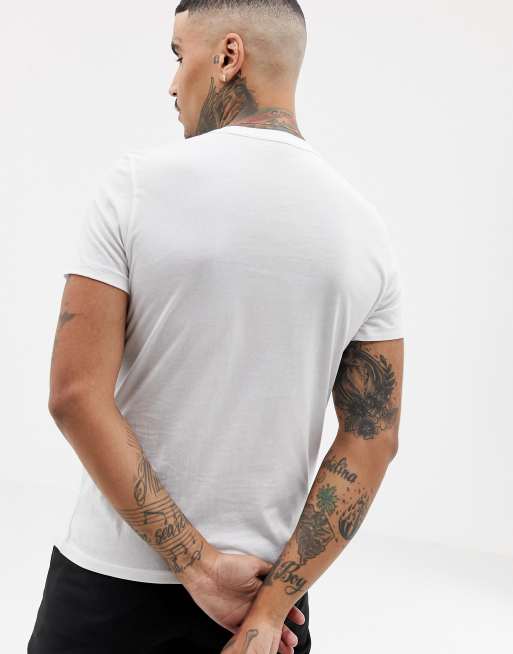 AllSaints – Tonic – T-Shirt in optischem Weiß mit Rundhalsausschnitt, 2 von 4