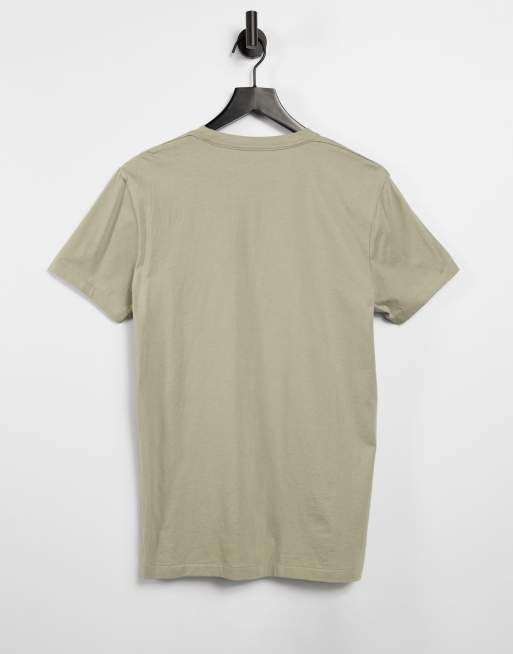 AllSaints - Tonic - T-shirt met ramskoplogo in taupe, 2 van 4
