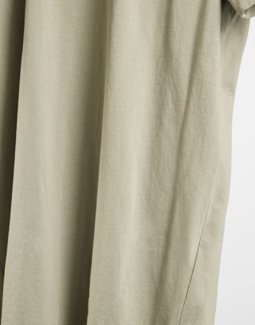 AllSaints - Tonic - T-shirt met ramskoplogo in taupe, 4 van 4