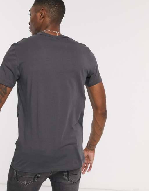AllSaints - Tonic - T-shirt ras de cou - Noir délavé, 2 de 4