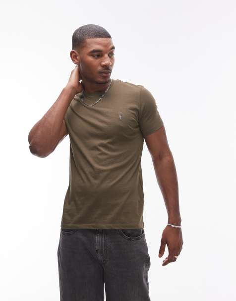 AllSaints – Tonic – T-shirt w kolorze khaki - view 1