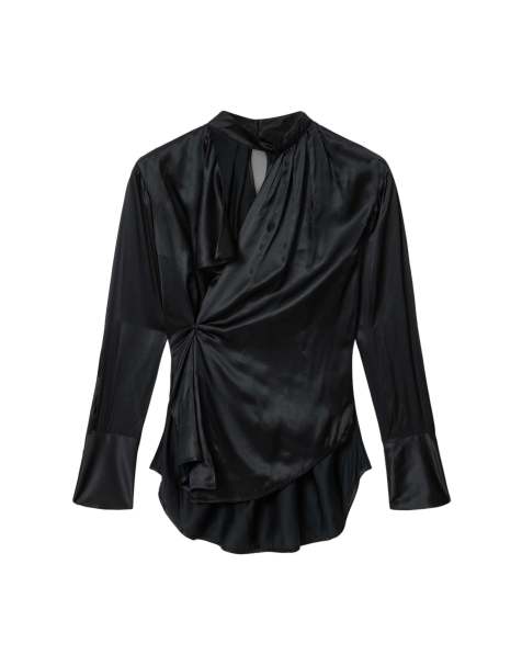 AllSaints top Zellie noir - view 1