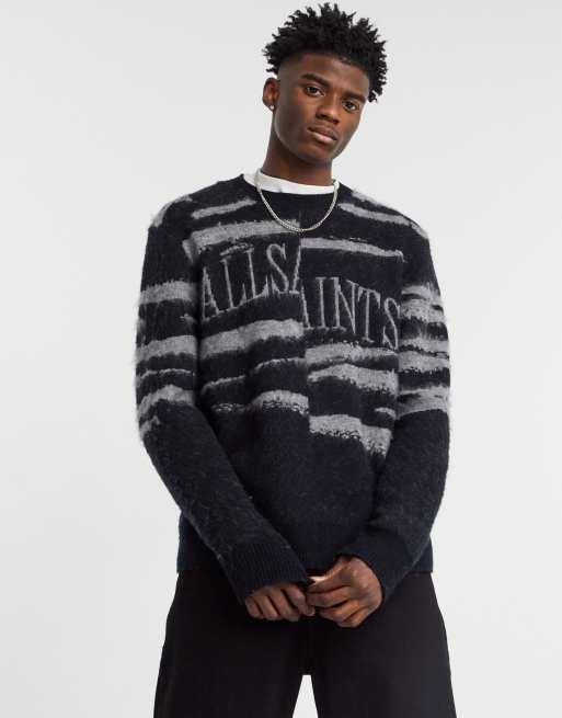 Black all saints jumper sale