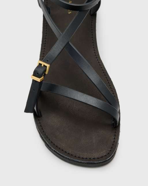AllSaints - Tyla - Sandali neri, 3 di 4