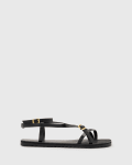 [AllSaints] AllSaints Tyla sandals in black 36 BLACK