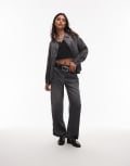 [AllSaints] AllSaints Tyler denim look pants in black 8 ILLUSION BLACK