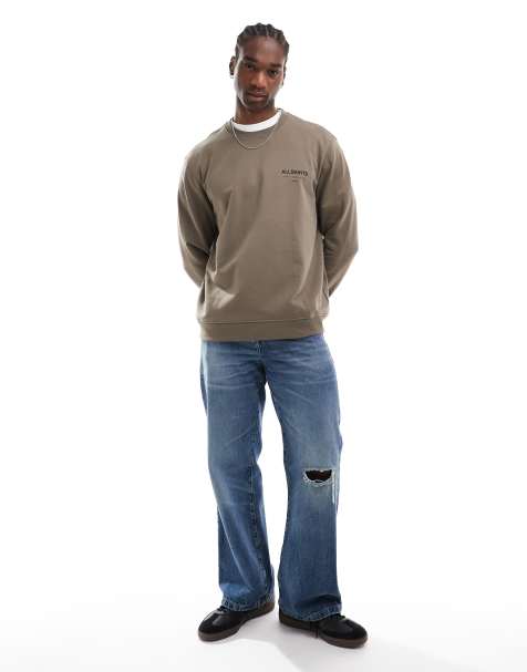AllSaints Undergroud sweatshirt in light brown - view 1