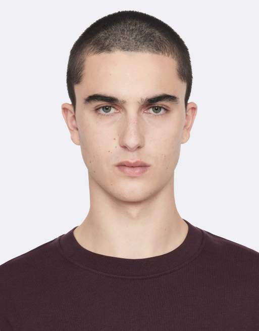 AllSaints Underground col rond bordeaux, 5 de 7