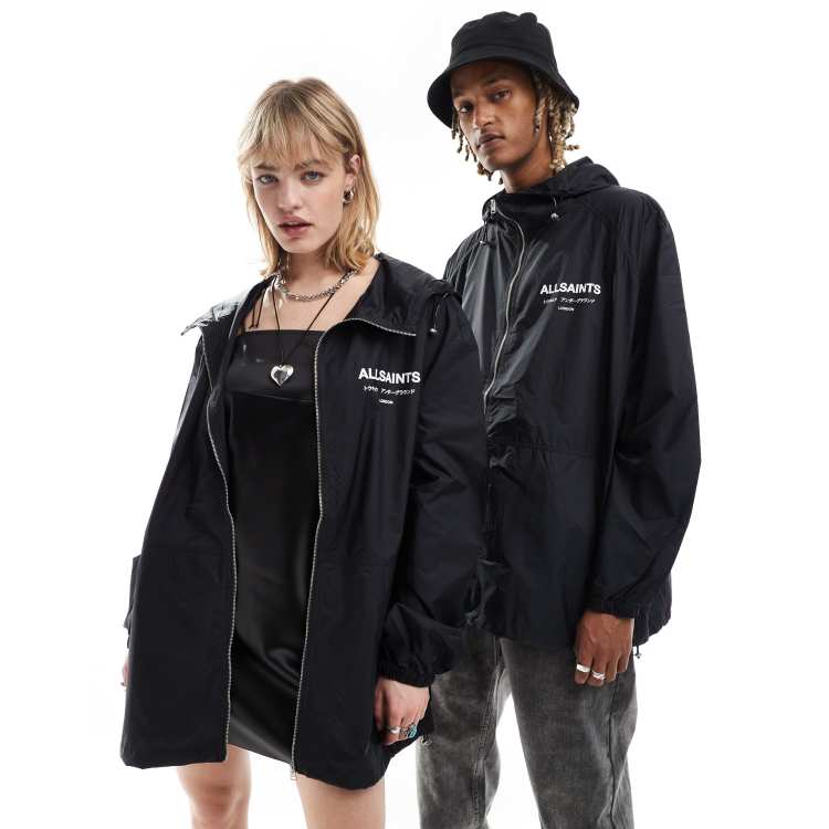 All saints raincoat on sale