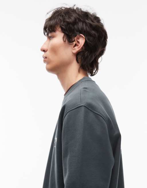 AllSaints – Underground – Niebieska bluza dresowa, 4 z 5