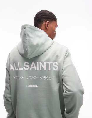 Allsaints Underground Over The Head Hoodie