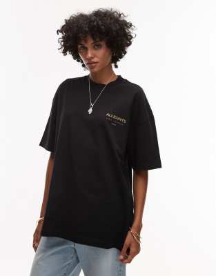 ALLSAINTS UNDERGROUND OVERSIZED T-SHIRT
