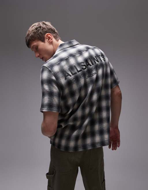 【CPGN STUDIO】Underground Short Sleeve T-shirt AllSaints Underground short sleeve shirt with back print in