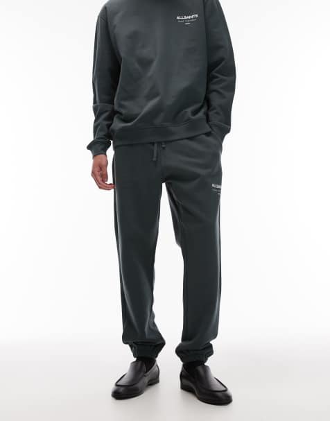 AllSaints Underground sweatpants in blue - view 1