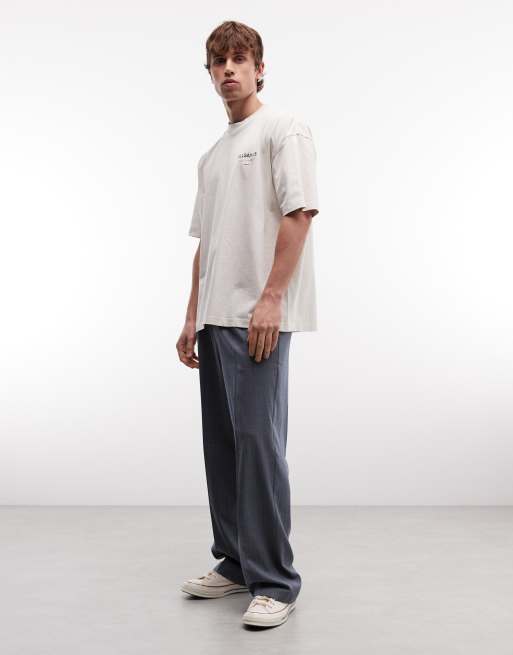 AllSaints - Underground - T-shirt bianca con logo e stampa sul retro, 2 di 5