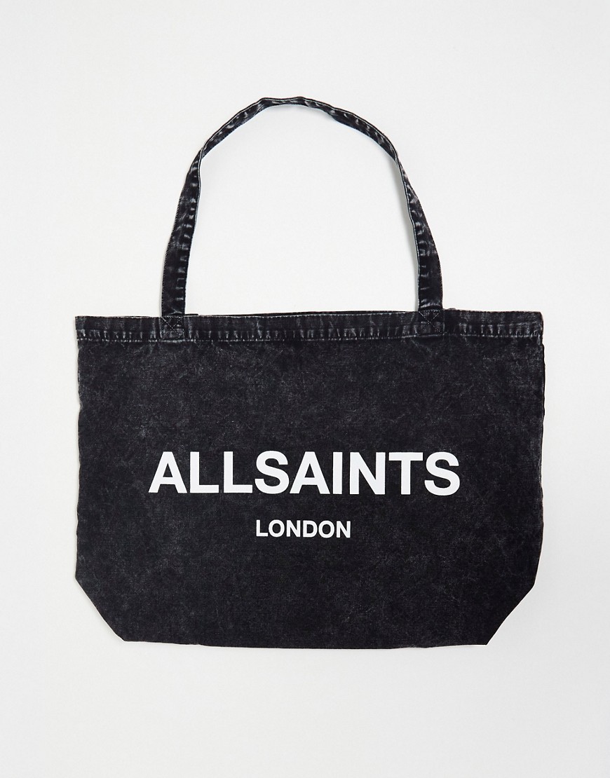 Allsaints Tote Bag In Black