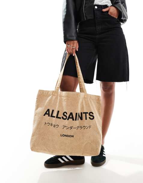 AllSaints - Underground - Tote bag - Taupe - view 1