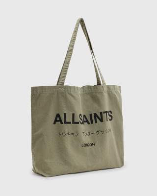 Allsaints Underground Unisex Tote Bag In Multi
