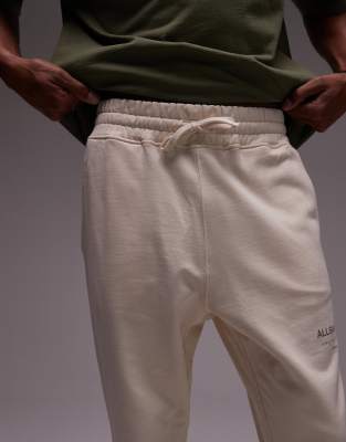 Allsaints Undrgrnd Sweatpants In White