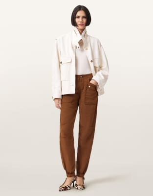 AllSaints - Val - Hose in Cognacbraun-Brown