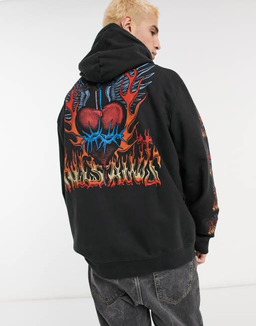 All saints 2024 bleeding heart hoodie