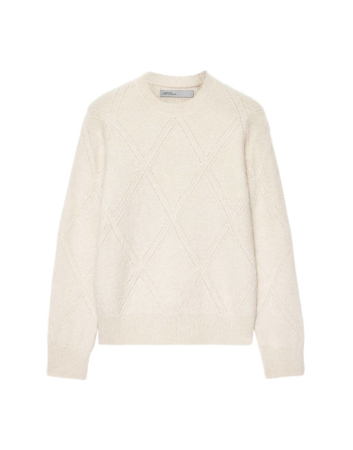 AllSaints Valor cuello redondo en blanco crudo, 7 de 7