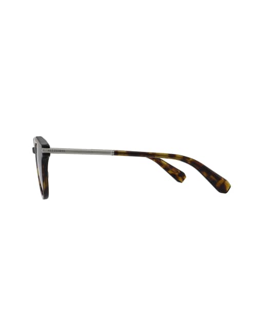 AllSaints Van sunglasses in brown, 3 of 3