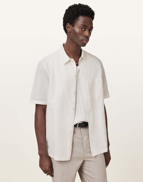 AllSaints - Veda - Chemise à manches courtes - Blanc cassé - view 1
