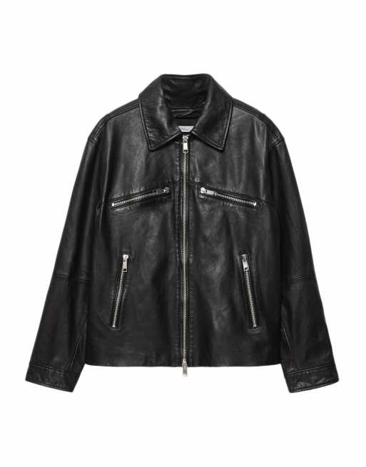 AllSaints Vegason Jacke in Schwarz, 2 von 6