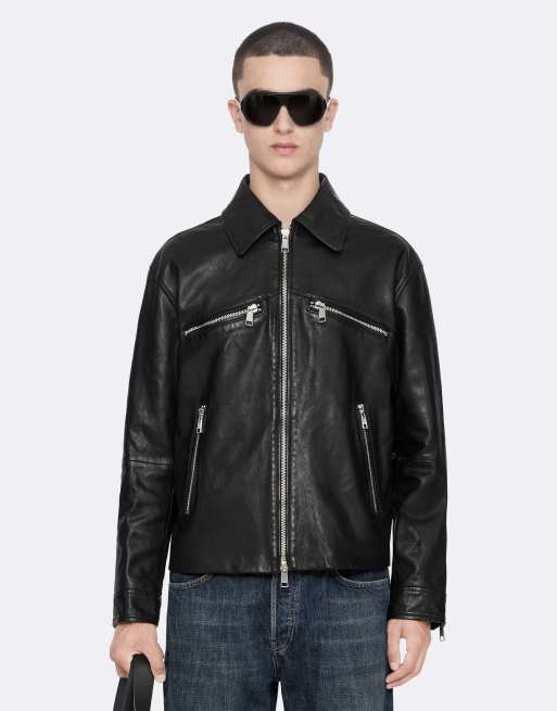 AllSaints Vegason Jacke in Schwarz, 4 von 6