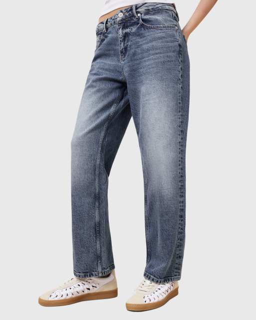 AllSaints – Velma – Kredowobiałe plecione buty sportowe ze skóry, 2 z 5