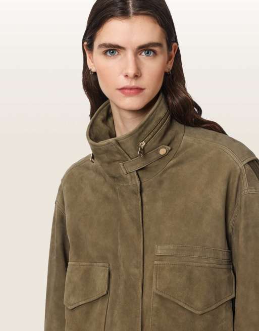 AllSaints veste Clay vert olive, 2 de 7