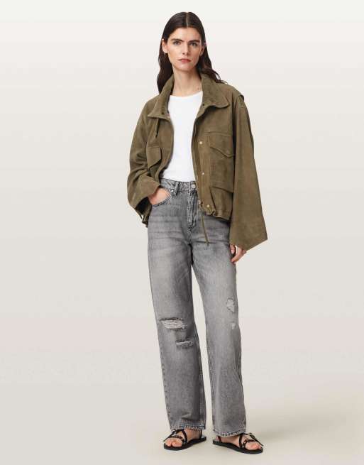 AllSaints veste Clay vert olive, 4 de 7