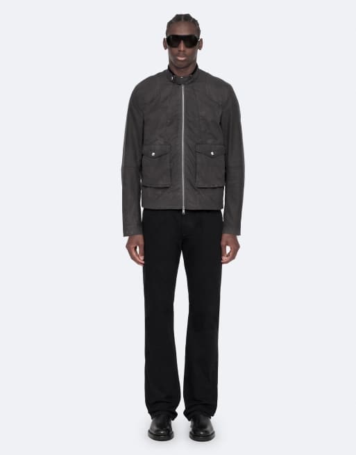 AllSaints veste Kirk gris mauve, 2 de 7