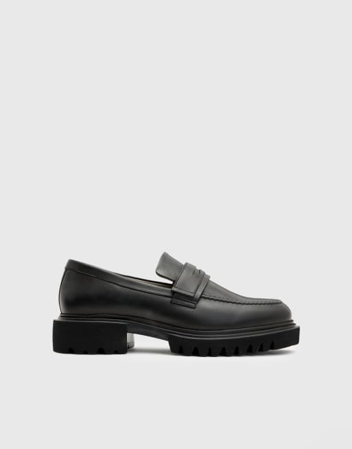 AllSaints Vinni loafer in black - BLACK, 2 of 4