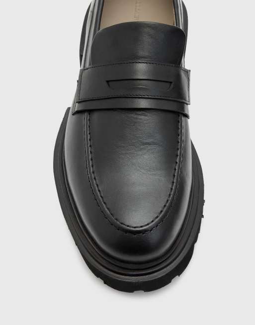 AllSaints Vinni loafer in black - BLACK, 4 of 4