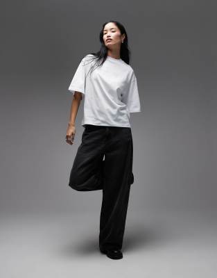 Allsaints Vision Amelie Back Print T-shirt In White